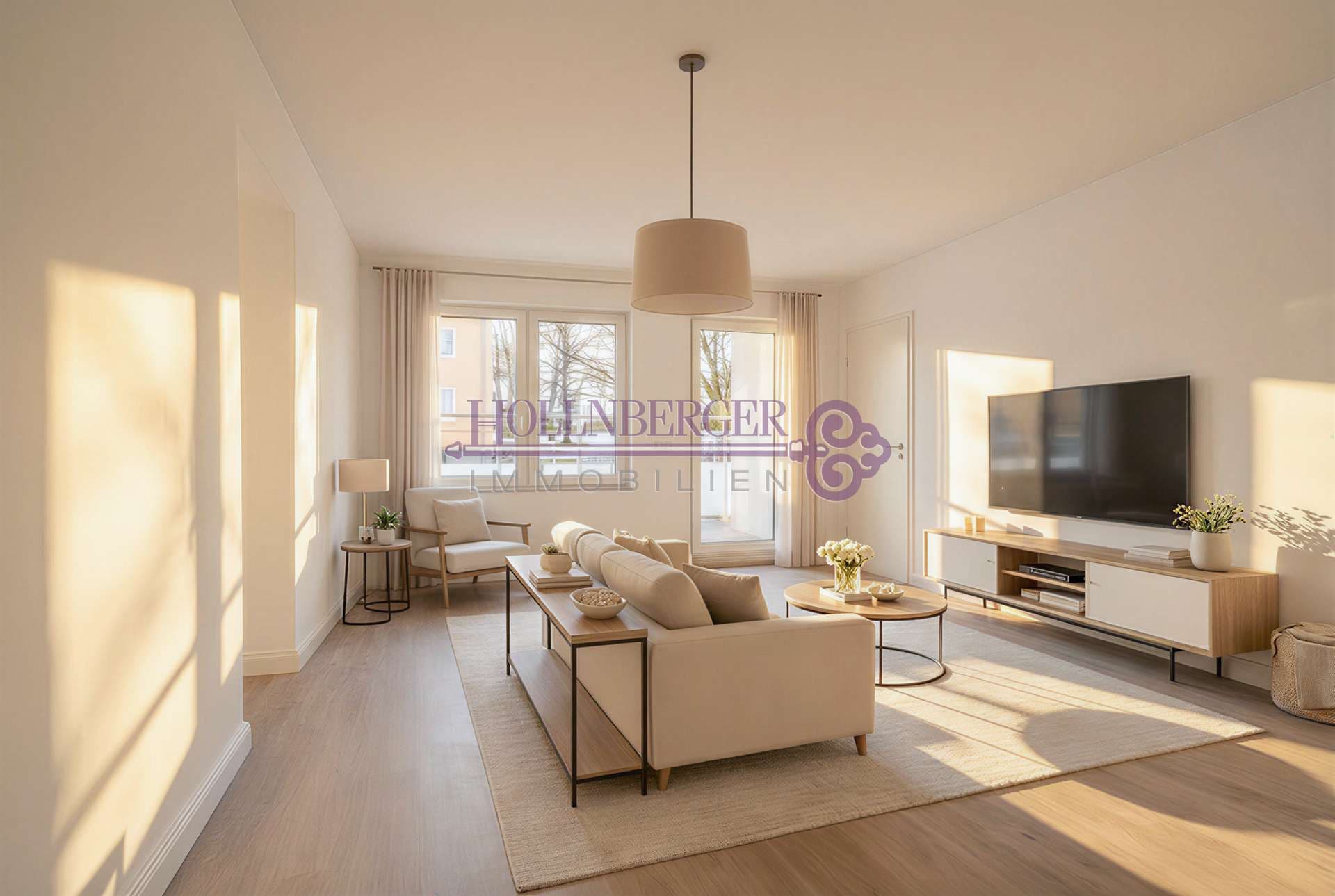 Wohnzimmer Staging